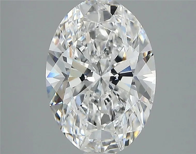 3.00ct Oval Lab Grown Diamond (Colour D, Clarity VVS2, IGI Certified)