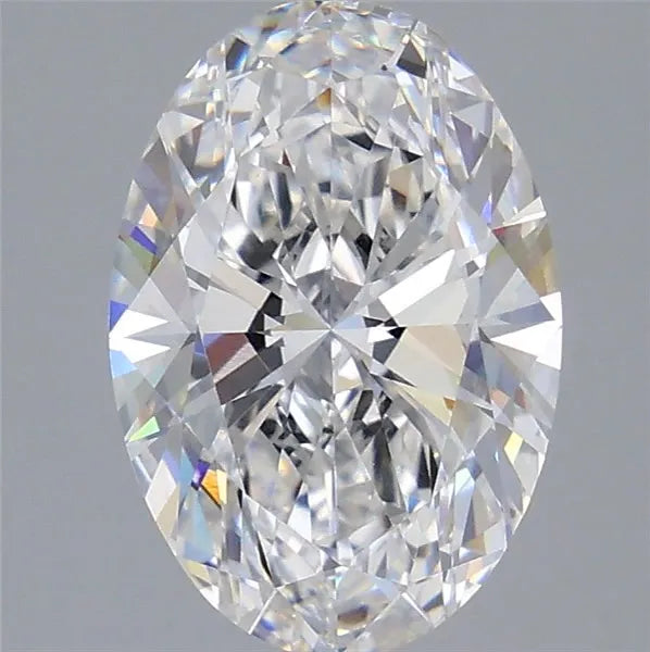 3.00ct Oval Lab Grown Diamond (Colour D, Clarity VVS2, IGI Certified)