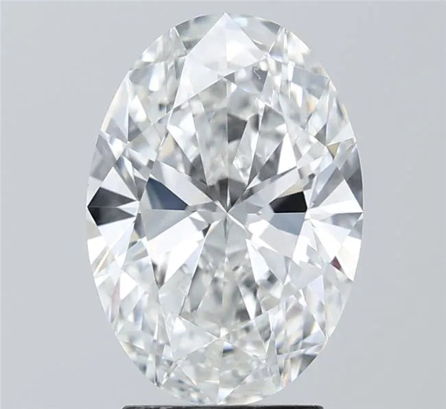 3.00ct Oval Lab Grown Diamond (Colour E, Clarity IF, IGI Certified)