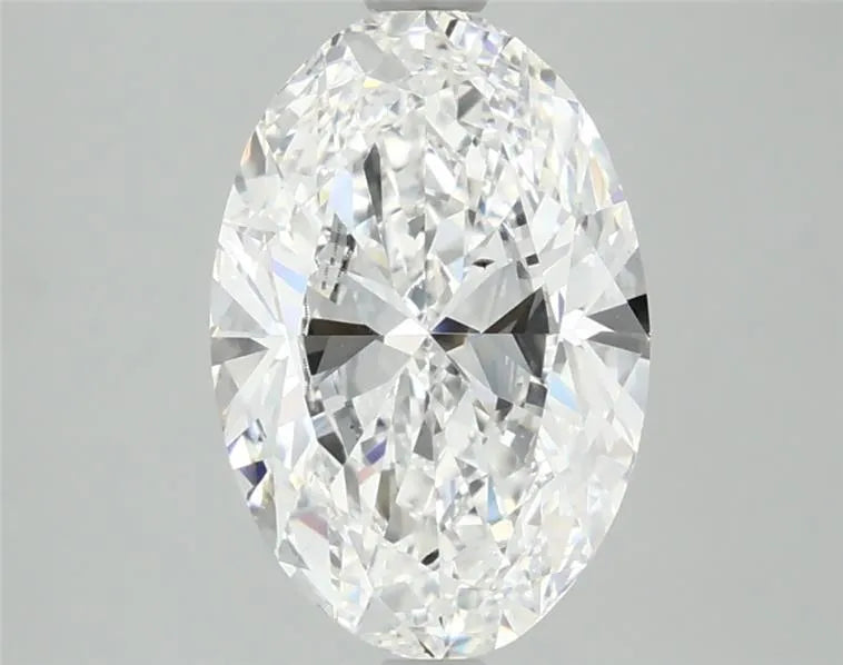 3.00ct Oval Lab Grown Diamond (Colour E, Clarity SI1, IGI Certified)