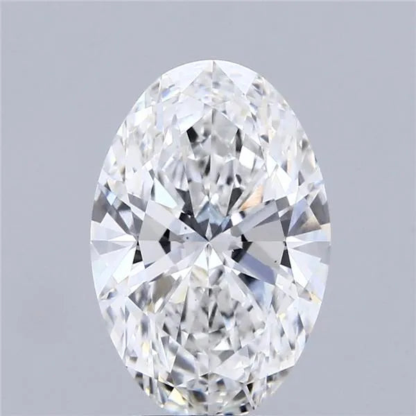 3.00ct Oval Lab Grown Diamond (Colour E, Clarity VS1, IGI Certified)