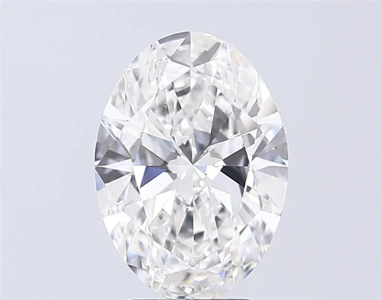3.00ct Oval Lab Grown Diamond (Colour E, Clarity VS1, IGI Certified)