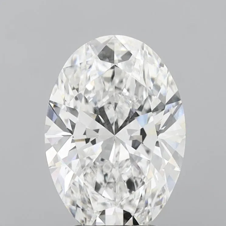 3.00ct Oval Lab Grown Diamond (Colour E, Clarity VS1, IGI Certified)