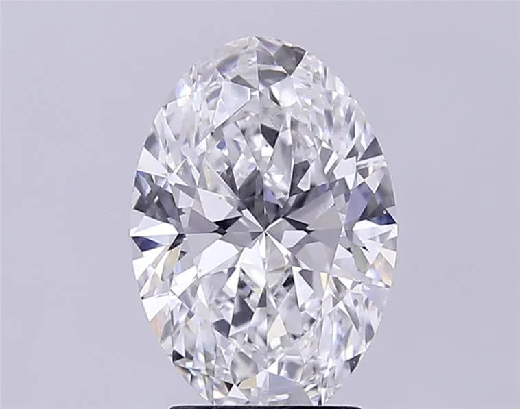 3.00ct Oval Lab Grown Diamond (Colour E, Clarity VS1, IGI Certified)