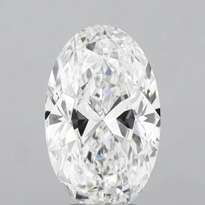 3.00ct Oval Lab Grown Diamond (Colour E, Clarity VS1, IGI Certified)