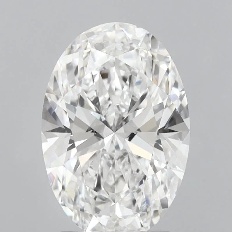 3.00ct Oval Lab Grown Diamond (Colour E, Clarity VS1, IGI Certified)