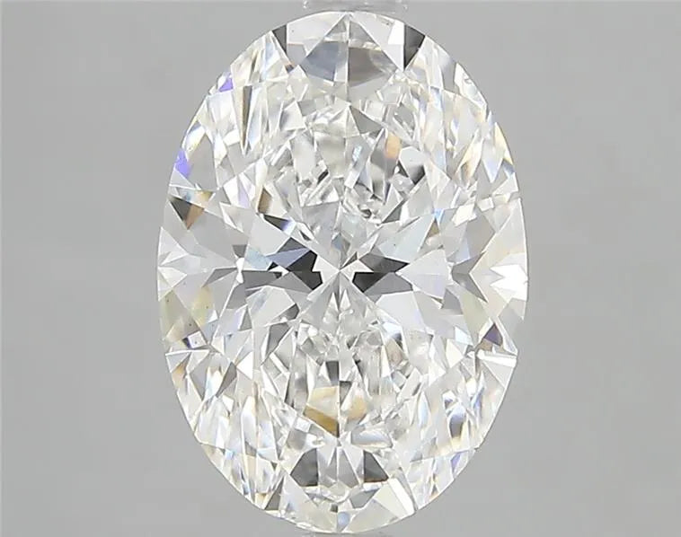 3.00ct Oval Lab Grown Diamond (Colour E, Clarity VS2, IGI Certified)