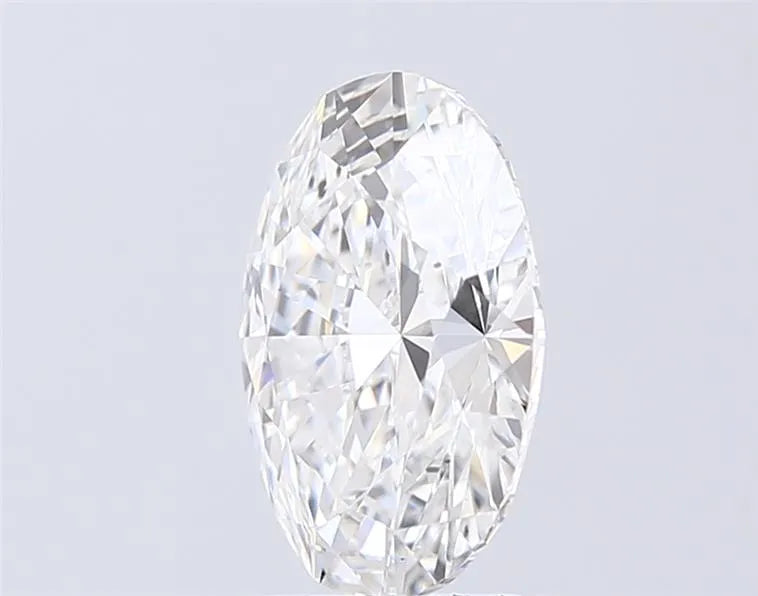 3.00ct Oval Lab Grown Diamond (Colour E, Clarity VS2, IGI Certified)