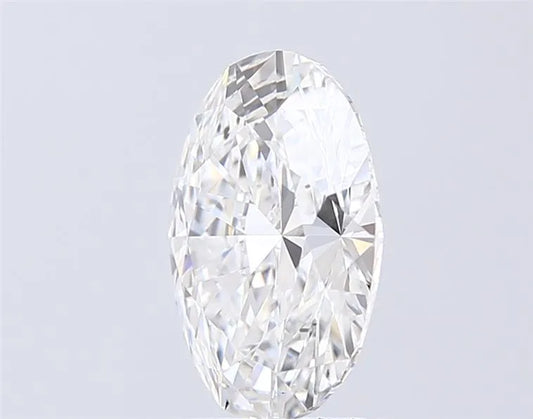 3.00ct Oval Lab Grown Diamond (Colour E, Clarity VS2, IGI Certified)