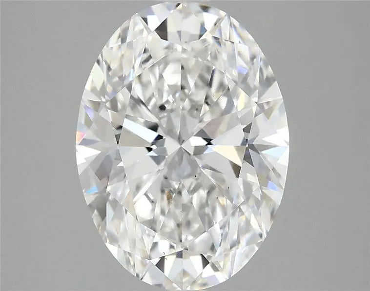 3.00ct Oval Lab Grown Diamond (Colour E, Clarity VS2, IGI Certified)