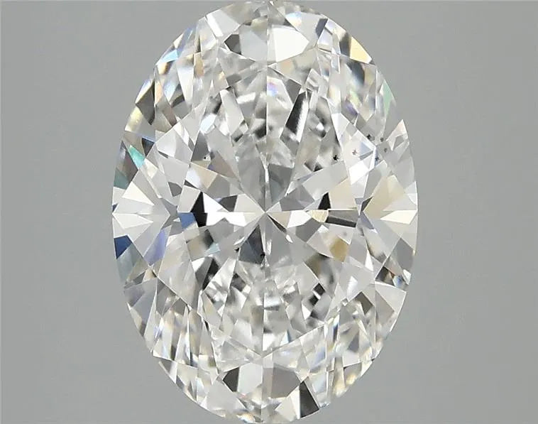 3.00ct Oval Lab Grown Diamond (Colour E, Clarity VS2, IGI Certified)