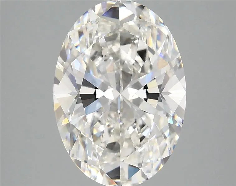 3.00ct Oval Lab Grown Diamond (Colour E, Clarity VS2, IGI Certified)