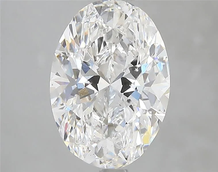 3.00ct Oval Lab Grown Diamond (Colour E, Clarity VS2, IGI Certified)