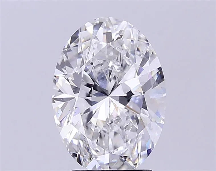 3.00ct Oval Lab Grown Diamond (Colour E, Clarity VS2, IGI Certified)
