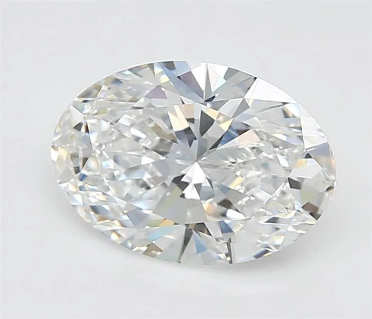 3.00ct Oval Lab Grown Diamond (Colour E, Clarity VVS1, GIA Certified)