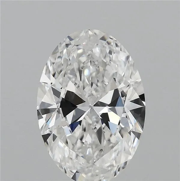 3.00ct Oval Lab Grown Diamond (Colour E, Clarity VVS1, IGI Certified)