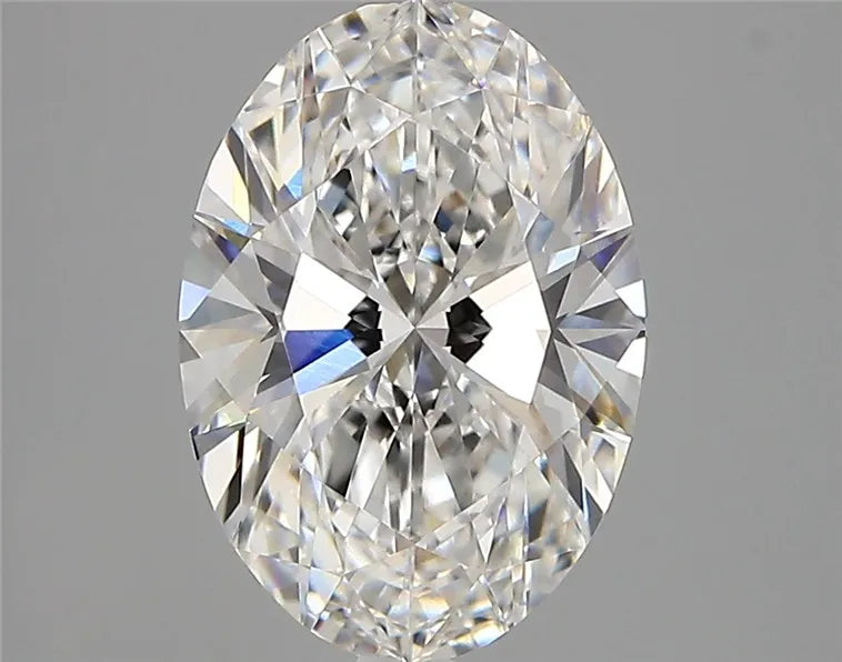 3.00ct Oval Lab Grown Diamond (Colour E, Clarity VVS1, IGI Certified)