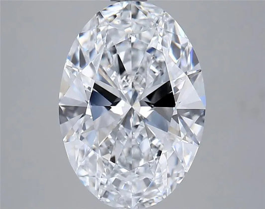 3.00ct Oval Lab Grown Diamond (Colour E, Clarity VVS1, IGI Certified)