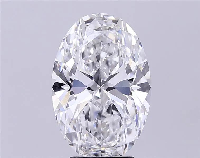3.00ct Oval Lab Grown Diamond (Colour E, Clarity VVS1, IGI Certified)