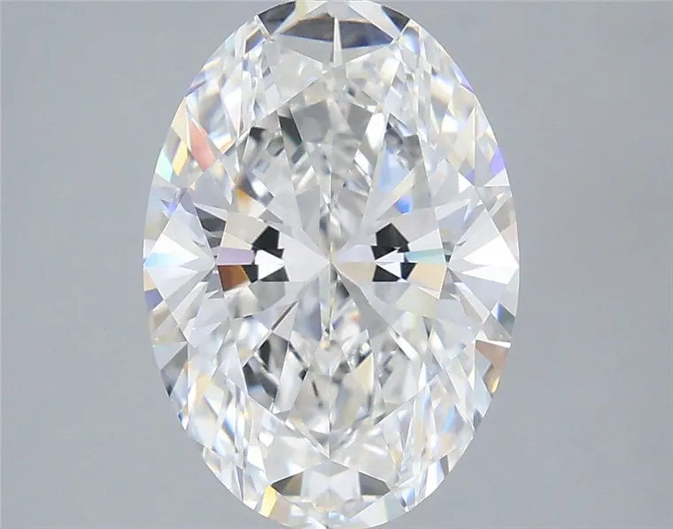 3.00ct Oval Lab Grown Diamond (Colour E, Clarity VVS1, IGI Certified)