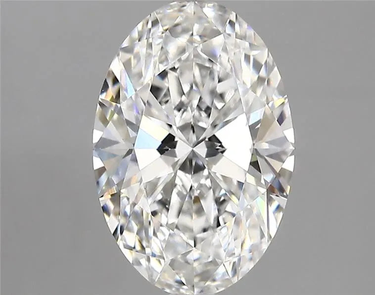 3.00ct Oval Lab Grown Diamond (Colour E, Clarity VVS1, IGI Certified)