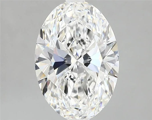 3.00ct Oval Lab Grown Diamond (Colour E, Clarity VVS1, IGI Certified)