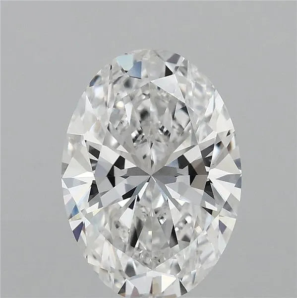 3.00ct Oval Lab Grown Diamond (Colour E, Clarity VVS1, IGI Certified)