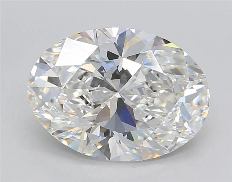 3.00ct Oval Lab Grown Diamond (Colour E, Clarity VVS2, Cut EX, IGI Certified)