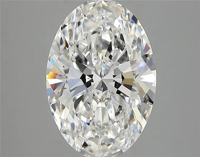 3.00ct Oval Lab Grown Diamond (Colour E, Clarity VVS2, IGI Certified)