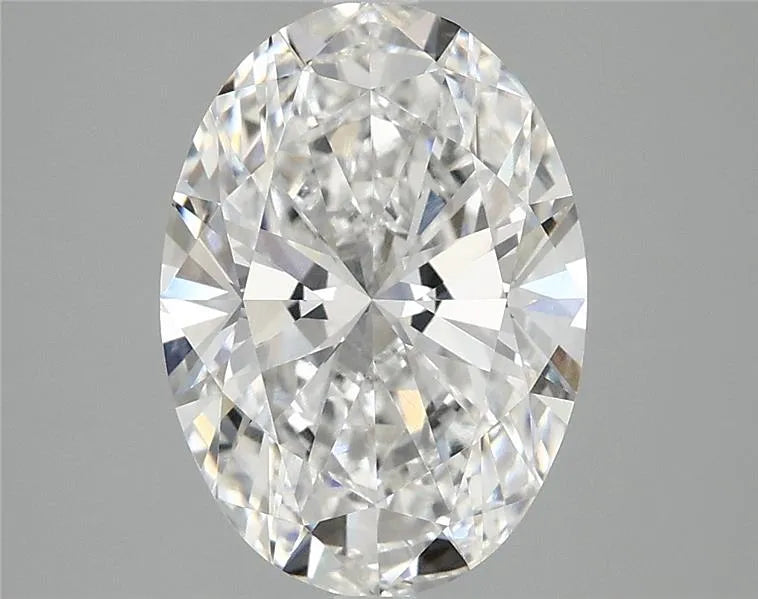 3.00ct Oval Lab Grown Diamond (Colour E, Clarity VVS2, IGI Certified)