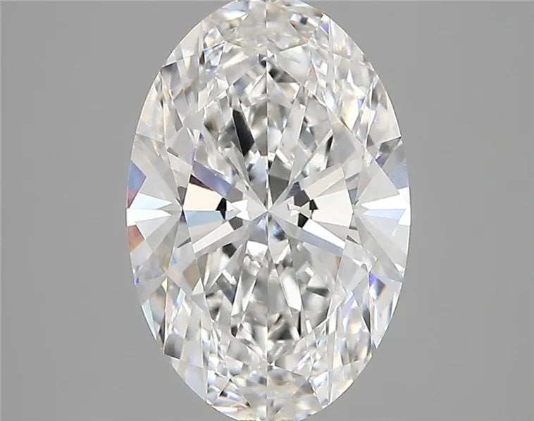 3.00ct Oval Lab Grown Diamond (Colour E, Clarity VVS2, IGI Certified)