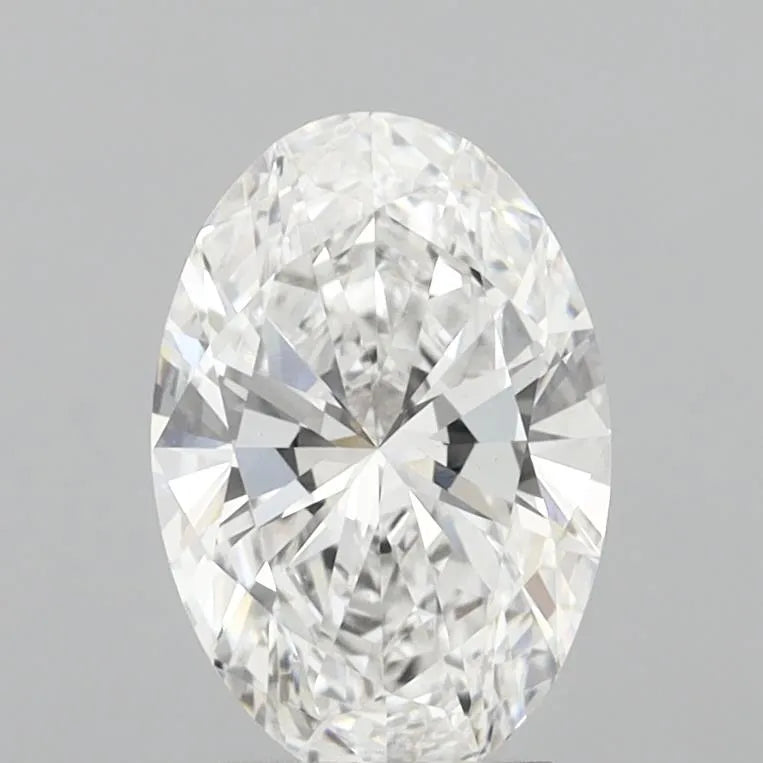 3.00ct Oval Lab Grown Diamond (Colour E, Clarity VVS2, IGI Certified)