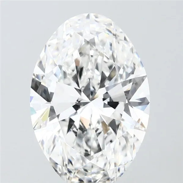 3.00ct Oval Lab Grown Diamond (Colour E, Clarity VVS2, IGI Certified)