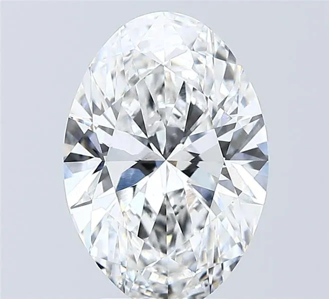 3.00ct Oval Lab Grown Diamond (Colour E, Clarity VVS2, IGI Certified)