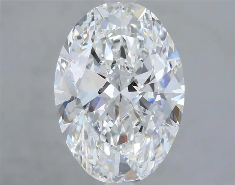 3.00ct Oval Lab Grown Diamond (Colour E, Clarity VVS2, IGI Certified)
