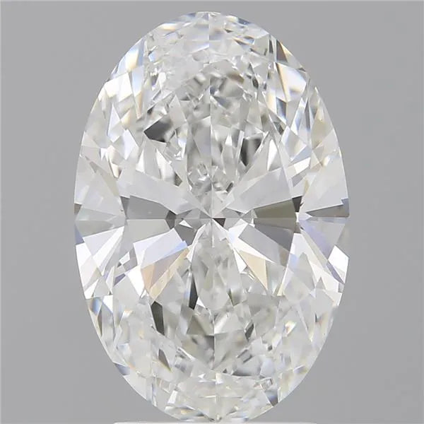 3.00ct Oval Lab Grown Diamond (Colour E, Clarity VVS2, IGI Certified)