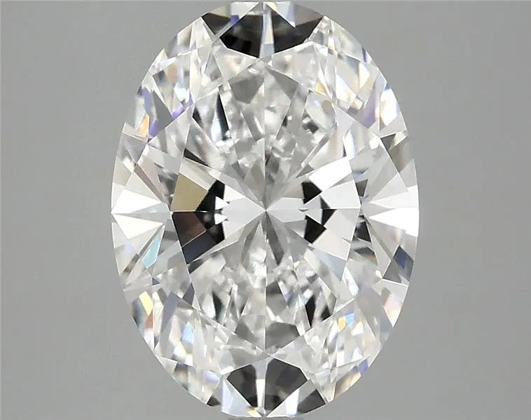 3.00ct Oval Lab Grown Diamond (Colour E, Clarity VVS2, IGI Certified)