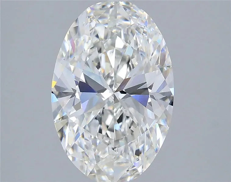 3.00ct Oval Lab Grown Diamond (Colour E, Clarity VVS2, IGI Certified)