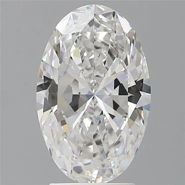 3.00ct Oval Lab Grown Diamond (Colour E, Clarity VVS2, IGI Certified)