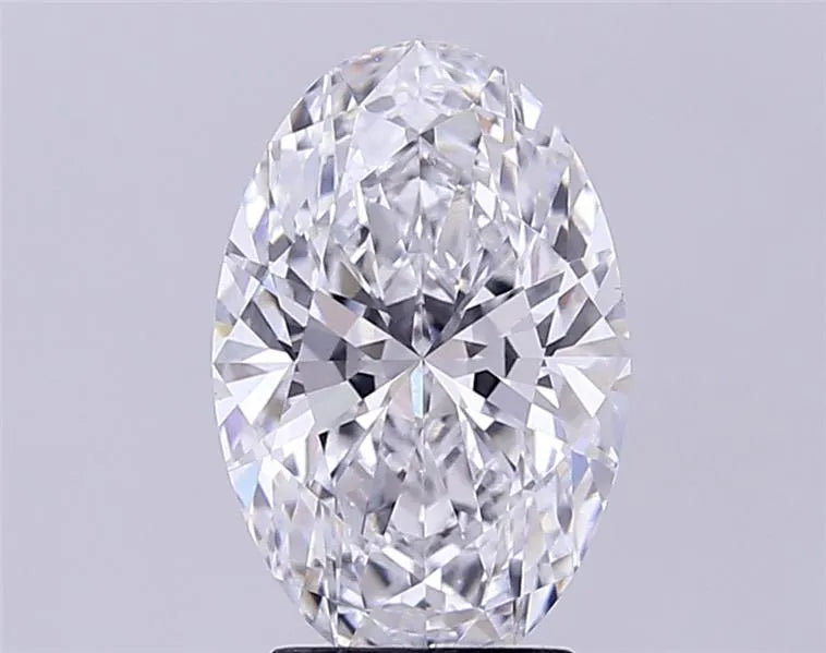 3.00ct Oval Lab Grown Diamond (Colour E, Clarity VVS2, IGI Certified)