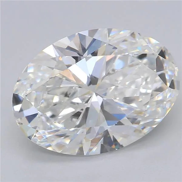 3.00ct Oval Lab Grown Diamond (Colour E, Clarity VVS2, IGI Certified)