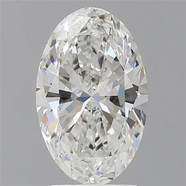 3.00ct Oval Lab Grown Diamond (Colour E, Clarity VVS2, IGI Certified)
