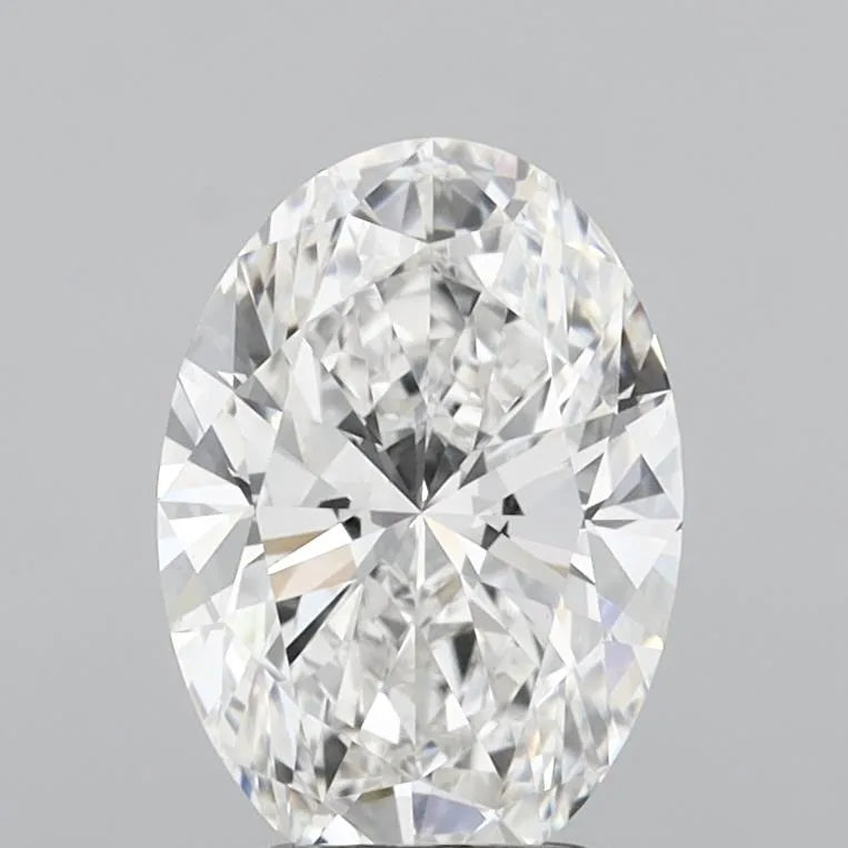 3.00ct Oval Lab Grown Diamond (Colour E, Clarity VVS2, IGI Certified)