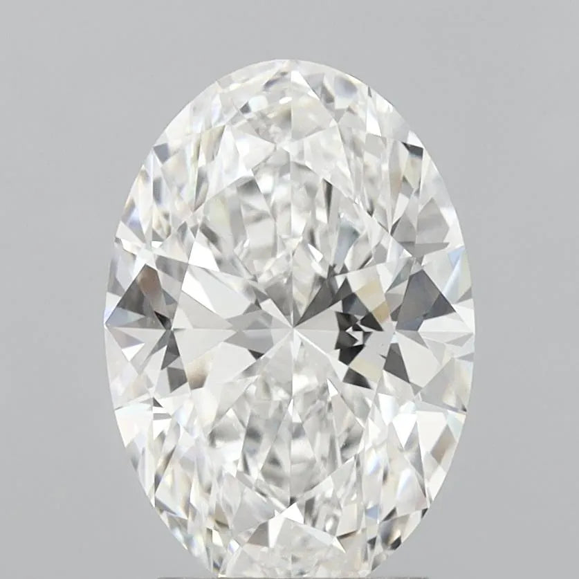 3.00ct Oval Lab Grown Diamond (Colour E, Clarity VVS2, IGI Certified)