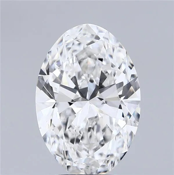 3.00ct Oval Lab Grown Diamond (Colour E, Clarity VVS2, IGI Certified)