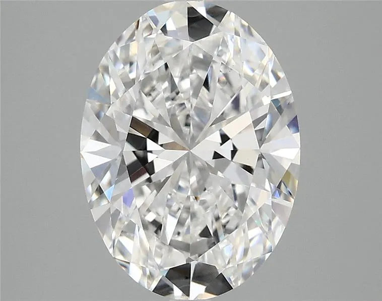 3.00ct Oval Lab Grown Diamond (Colour E, Clarity VVS2, IGI Certified)