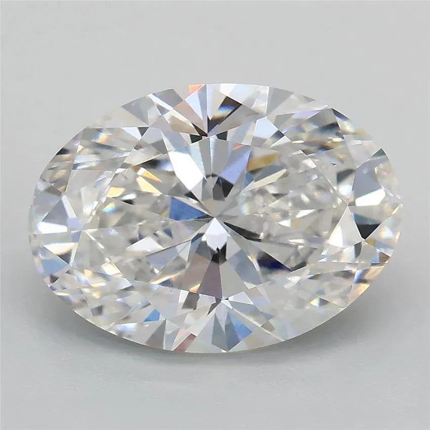 3.00ct Oval Lab Grown Diamond (Colour E, Clarity VVS2, IGI Certified)