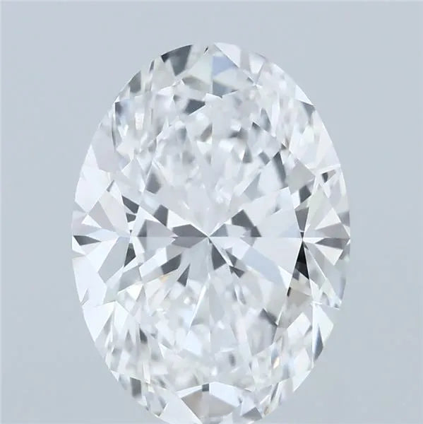 3.00ct Oval Lab Grown Diamond (Colour E, Clarity VVS2, IGI Certified)