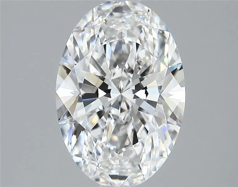 3.00ct Oval Lab Grown Diamond (Colour E, Clarity VVS2, IGI Certified)