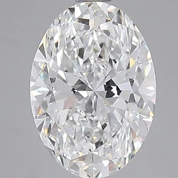 3.00ct Oval Lab Grown Diamond (Colour E, Clarity VVS2, IGI Certified)